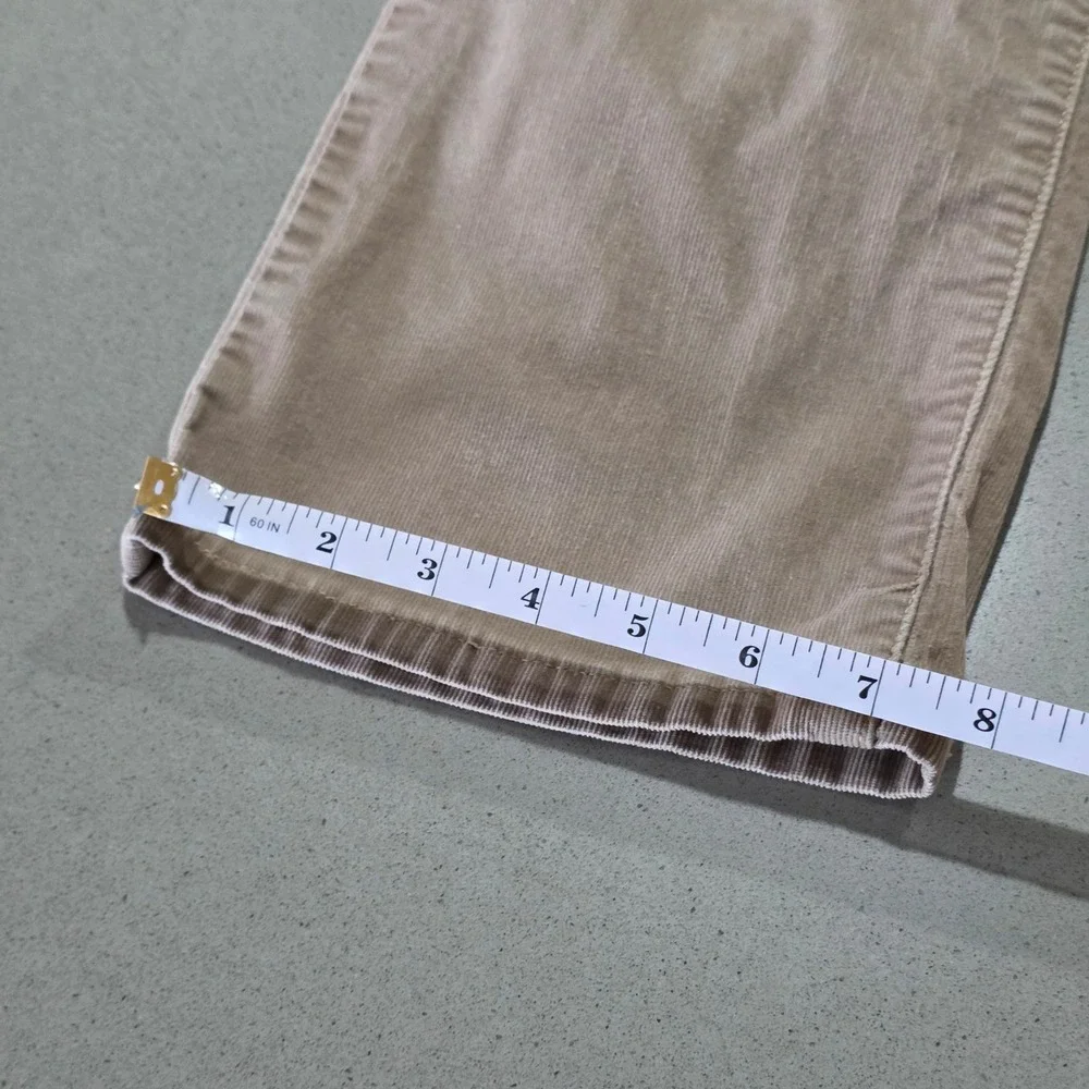 Levis 505 Straight Leg Corduroy Pants‎ Tan Khaki Mens 31x32 5-Pocket Trousers